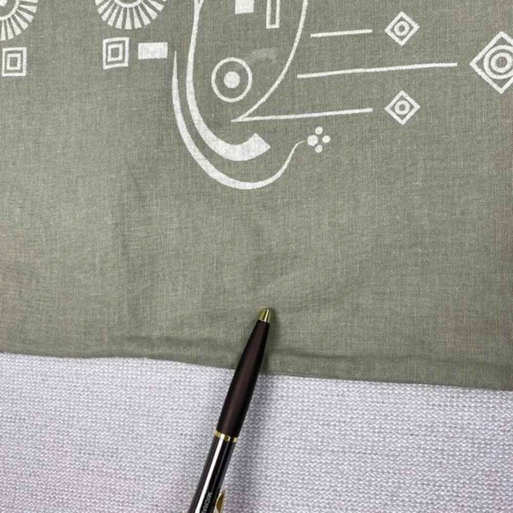 Raven + Lily Sham‎ SET 2 Pillowcases Sage Green Remnant Fabric Eco Friendly 18